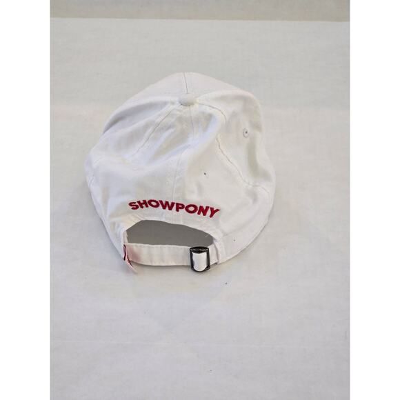 Showpony NWOT Logo Hat - white/red - osfm - Picture 2 of 5